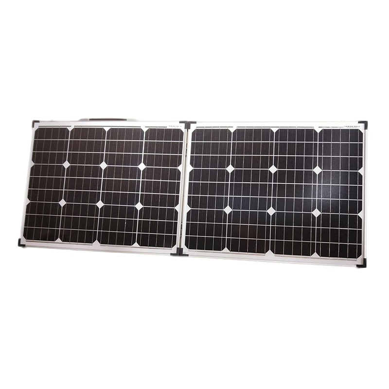 Dokio 100W (2Pcs x 50W) Foldable Solar Panel China Pannello Solare USB Controller Solar Battery Cell/Module/System Charger