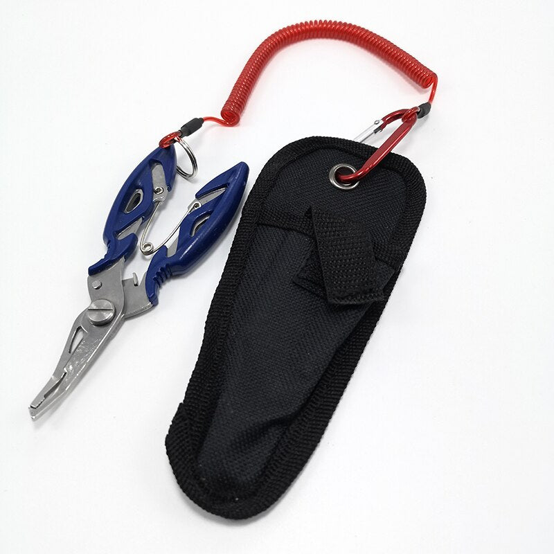 Multi-Function Fish Pliers Wire Cutter Occlusai Take Hook Open Loop Change Hook Lur Pliers