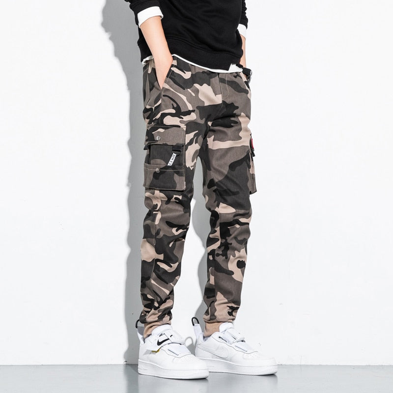 CHAIFENKO Hip Hop Cargo Pants Men New Fashion Harajuku Streetwear Multi Pocket Joggers Trousers Men Casual Harem Men Pants M-8XL