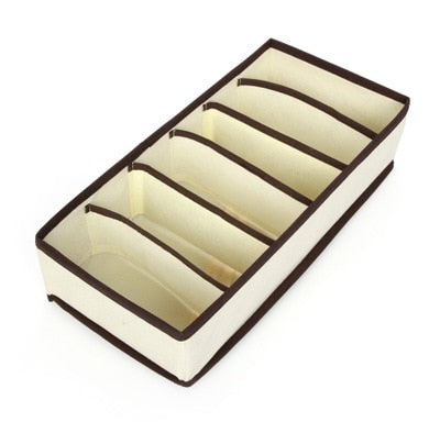 Simple Houseware Different Pieces Closet Underwear Organizer Drawer Divider Set in Gray, Beige or Pink.