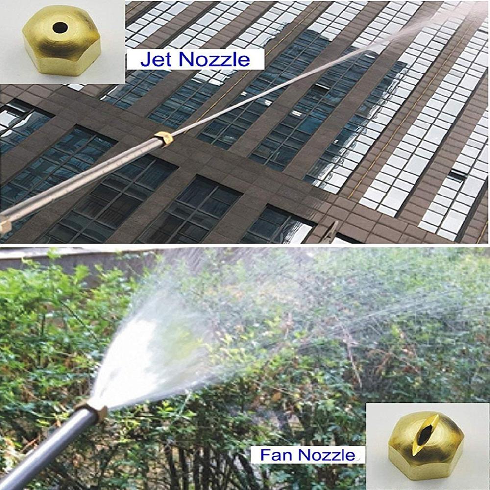 Meijuner Car High Pressure Water Gun 46cm Jet Garden Washer Watering Spray Cleaning Tool for Garden