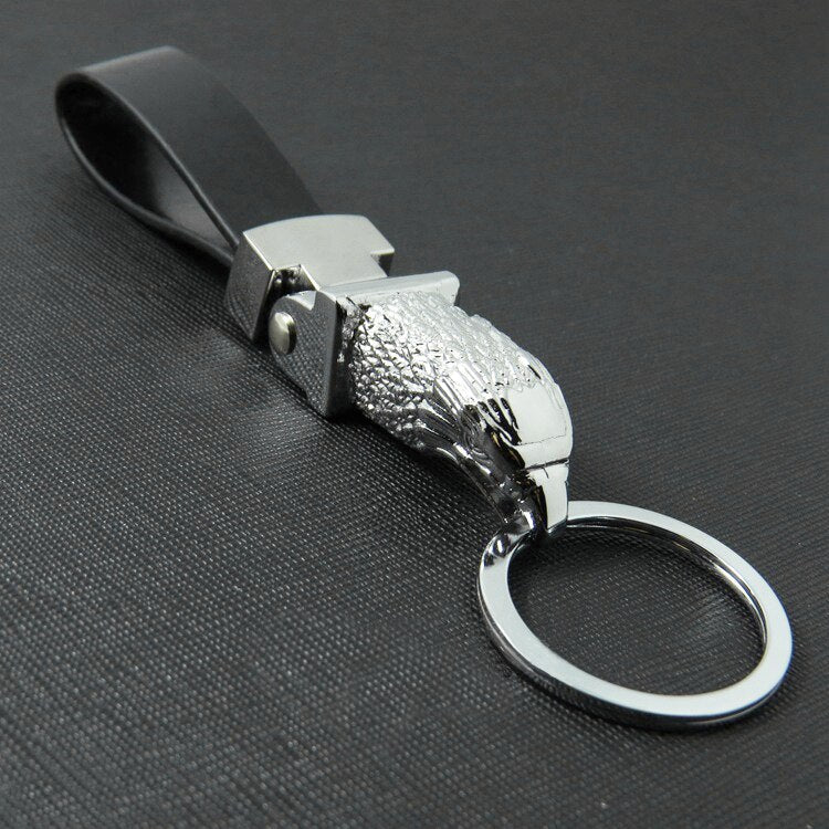 Honest Luxury Key Chain Men Women Car Keychain For Key Ring Holder Jewelry Genuine Leather Rope  Bag Pendant Fathers Day Gift