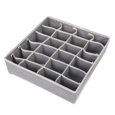 Simple Houseware Different Pieces Closet Underwear Organizer Drawer Divider Set in Gray, Beige or Pink.