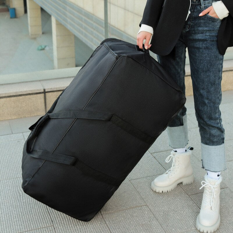 2022 Multifunction Unisex Universal Wheel Travel Bag Large Capacity Duffle Durable Oxford Simple Handbag Luggage Suitcase