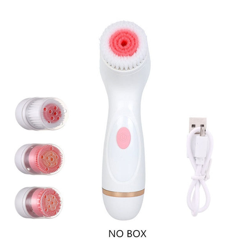 Rotating facial cleansing brush Sonic Nu FaceGalvanica facial spa system cleansing brush can deeply clean and remove blackheads