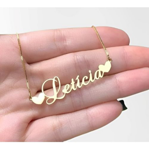 Heart design Various Font customized pendant, Personalized jewelry name necklace.