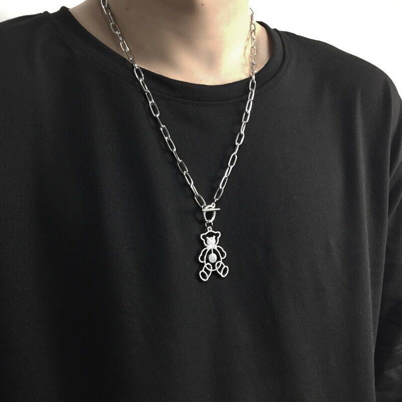 Newest Hot Fashion Multilayer Hip Hop Long Chain Necklace Women Men Gifts Key Cross Pendant Necklace Accessories Jewelry