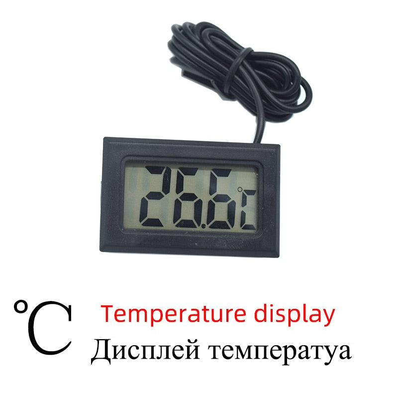 High Accurately Digital Thermometer Hygrometer Meter For Reptile Turtle Terrarium Aquarium Tank Accessories Temperature Humidity