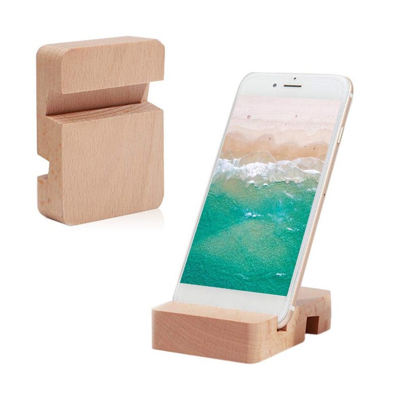 Oppselve Phone Holder Stand For iPhone 14 11 12 13 Wooden Mobile Phone Stand For Samsung S20 iPad Tablet Stand Desk Phone Holder