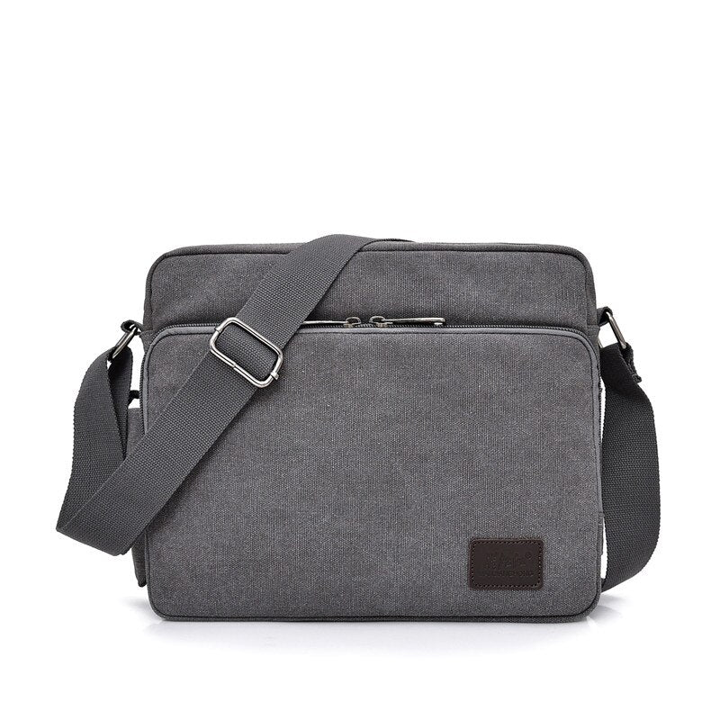 Man Canvas Messenger Bag High Quality Handbag Crossbody Bags Multifunction Tote Casual Bolsa Top-handle Male Shoulder Bags