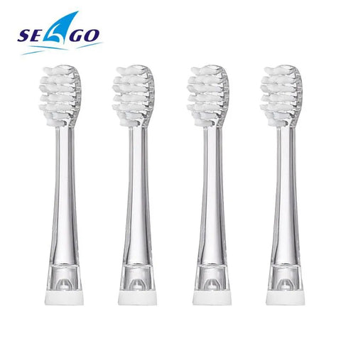 Kids Toothbrush Heads YCSG-831 For Sonic Electric Toothbrush EK6 Children Replacement Brush Head Ultral Soft 2pcs/pack