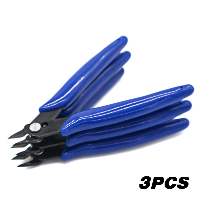 3PCS/5PCS Model Plier Wire Plier Cut Line Stripping pliers 170 Cutting Plier Wire Cable Cutter Side Snips Flush Pliers Tools
