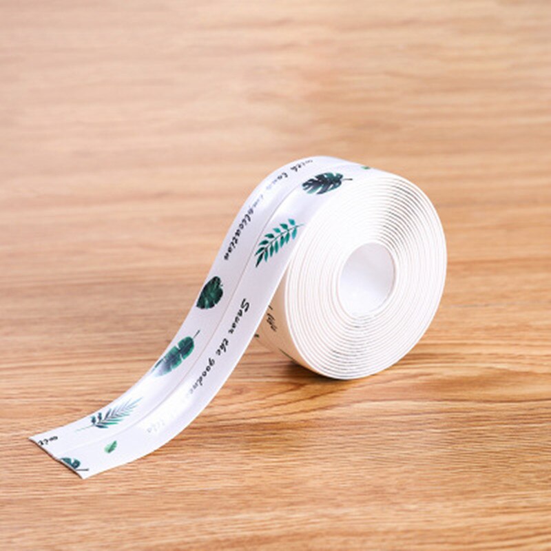 3.2M Kitchen Sink Waterproof Sticker Anti-mold Sealing Strip Tape Wall Bathroom Countertop Toilet Gap Self-adhesive Seam Sticker