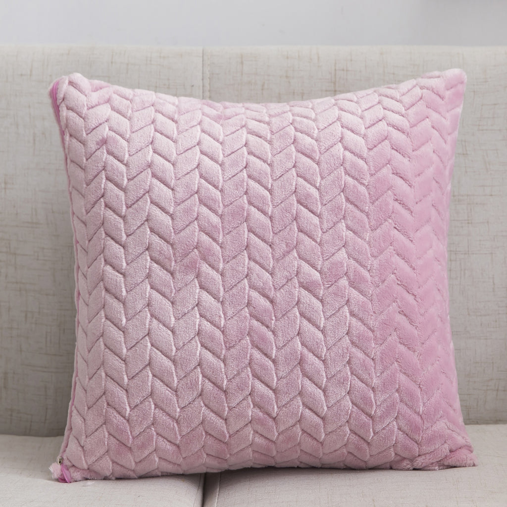 Plush Decorative Geometric Cushion Cover 45x45cm Pillow Case Home Decor Pillow Cover Living Room Luxury Throw Cushion Covers