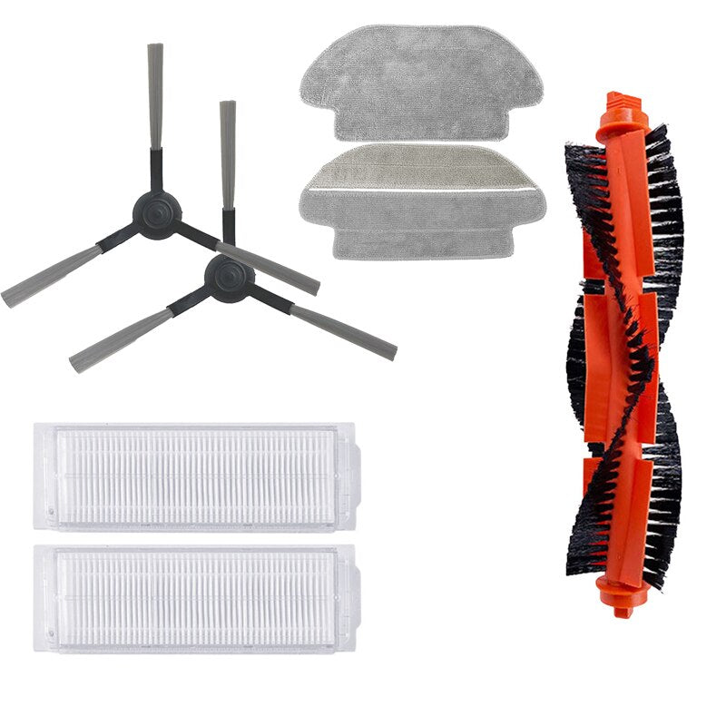 Filter Hepa Brush Roller Spin Mop Cloth for Xiaomi Roborock Mijia LDS/STYJ02YM/Conga 3490 Robot Vacuum Cleaner Viomi V2 PRO V3