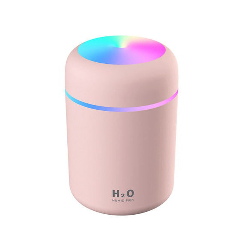 VIP Portable Humidifier USB Ultrasonic Dazzle Cup Aroma Diffuser Cool Mist Maker Air Humidifier Purifier with Romantic Light