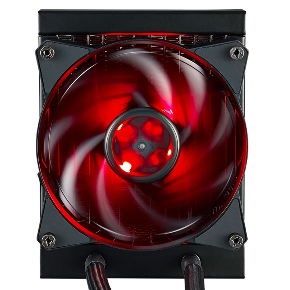 Cooler Master B120i CPU Water Cooler 120mm Red LED Quiet Fan For Intelo LGA 2011-v3 2011 1366 115X 775 CPU Liquid cooling