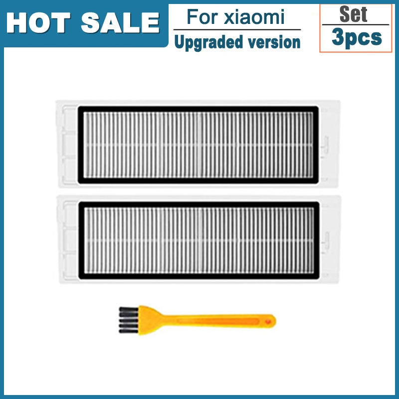 Hepa Filter for Xiaomi Mijia 1S,Roborock S5 S50 Max,Mi Robot Vacuum Cleaner,Mop Roller Side Brush Accessories Spare Parts Kit