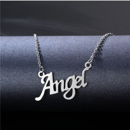Lightning Pendant Necklace Chain 304 Stainless Steel Necklace for Women Men Party Ornament Jewelry Gift