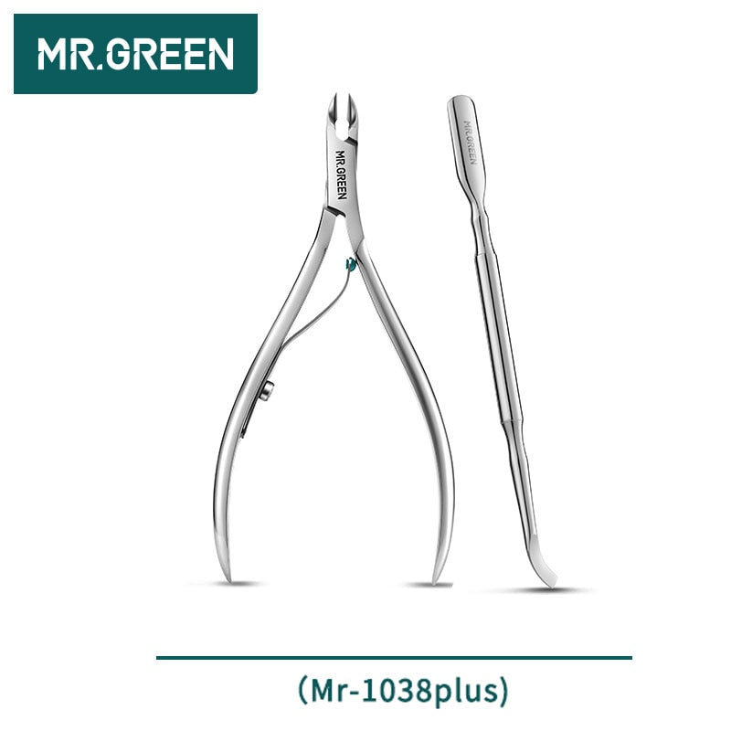 MR.GREEN dead skin scissors professional peeling pliers manicure nail barb care nail tool pliers