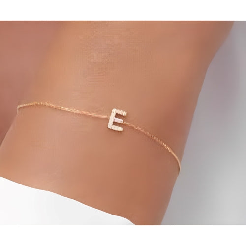 Initial customized Bracelet Gold Plated