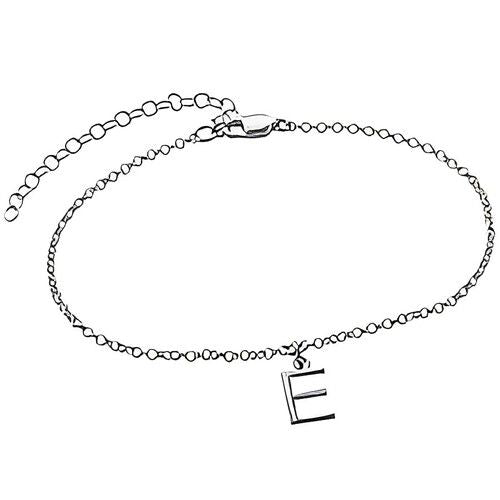 Pure Silver Anklet Bracelet Initails Costum name Letter