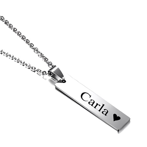 Rectangle-Custom-Name-Engraved-Nameplate-with-Heart-Necklace-Silver-Personalized