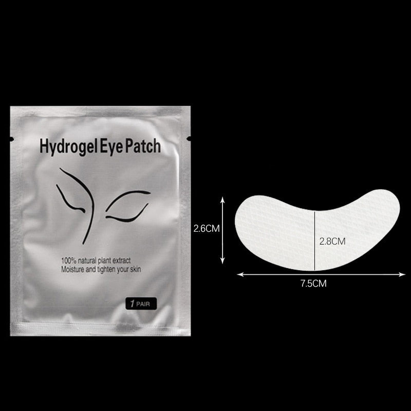 50 Pairs Thin Eye Pads For Eyelash Extension Eyelashes Patches Tips Sticker Wraps Cosmetic Tool Makeup For The Eyes tools