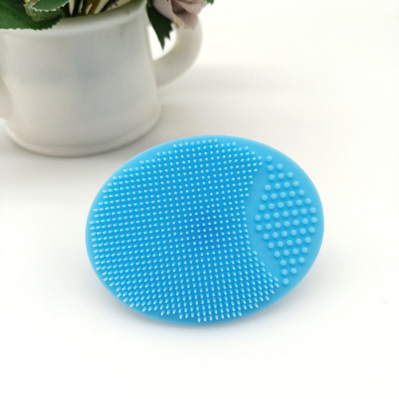 2/1pcs Baby Cleansing Brush Silicone Massager for Face Exfoliating Lifting Face Scrubber Massage Skin Care Tools Beauty Health