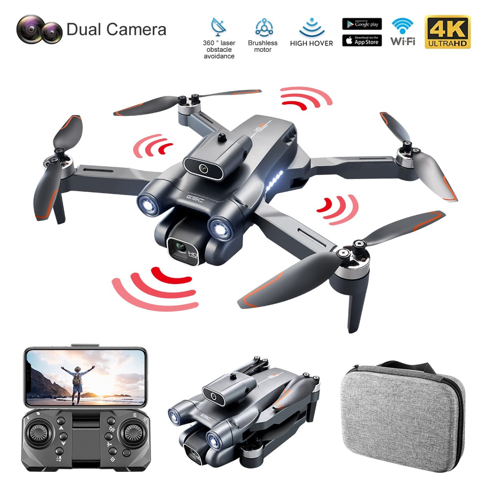 New S1S Mini Drone 4k Profesional 8K HD Camera Obstacle Avoidance Aerial Photography Brushless Foldable Quadcopter 3km