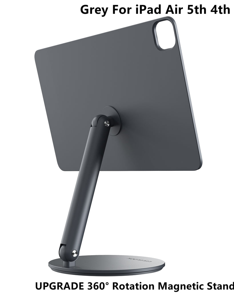 LULULOOK Magnetic Stand For iPad Pro,360° Rotation Base Adjustable Foldable Holder For iPad Pro 12.9/11 iPad Air 5/4th Bracket