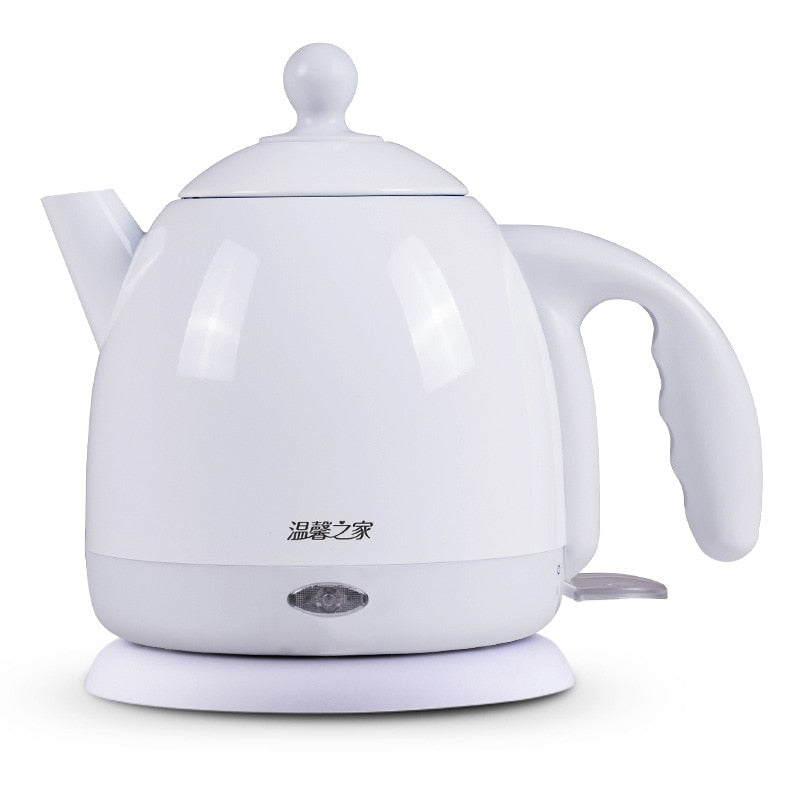 Thermal insulation Electric kettle Hot Water heating Boiler Pot Stainless Steel 1L Mini Travel teapot milk heater Warmer EU US