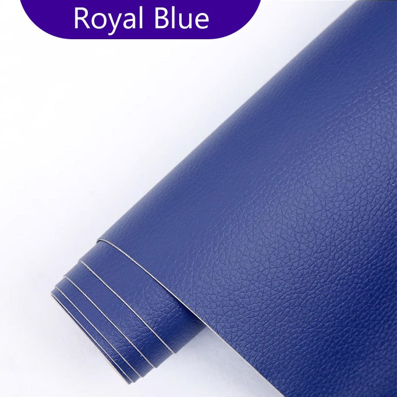 Self Adhesive Leather for Sofa Repair Patch Furniture Table Chair Sticker Seat Bag Shoe Bed Fix Mend PU Artificial Leather Skin