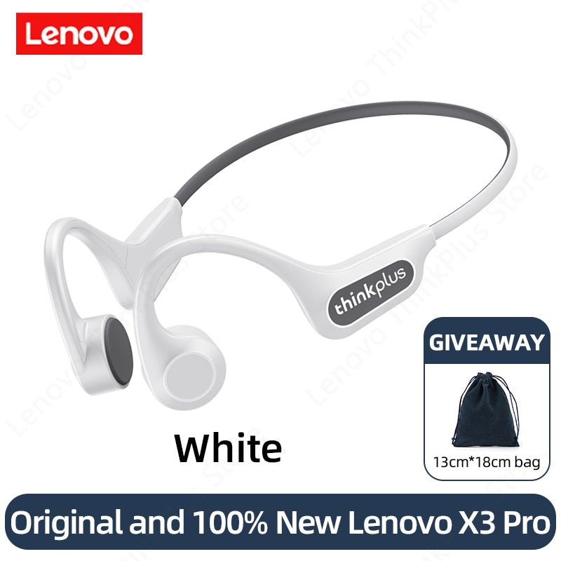 Lenovo Wireless Headphones Bluetooth Earphones X3 X4 X5 X3 Pro Headset Hifi Wireless Earbuds With Microphone Waterproof Earpods