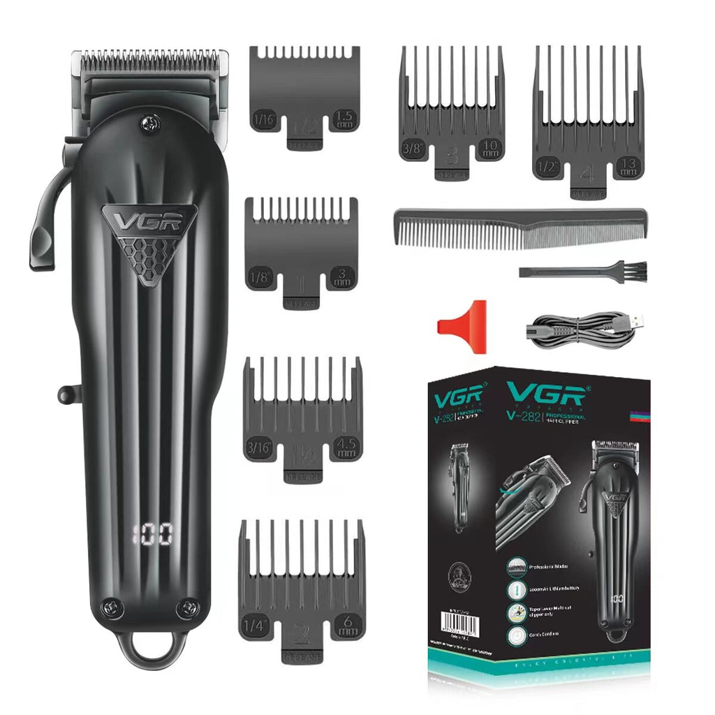 VGR Hair Clipper Professional Hair Cutting Machine Hair Trimmer Adjustable Cordless Rechargeable V 282