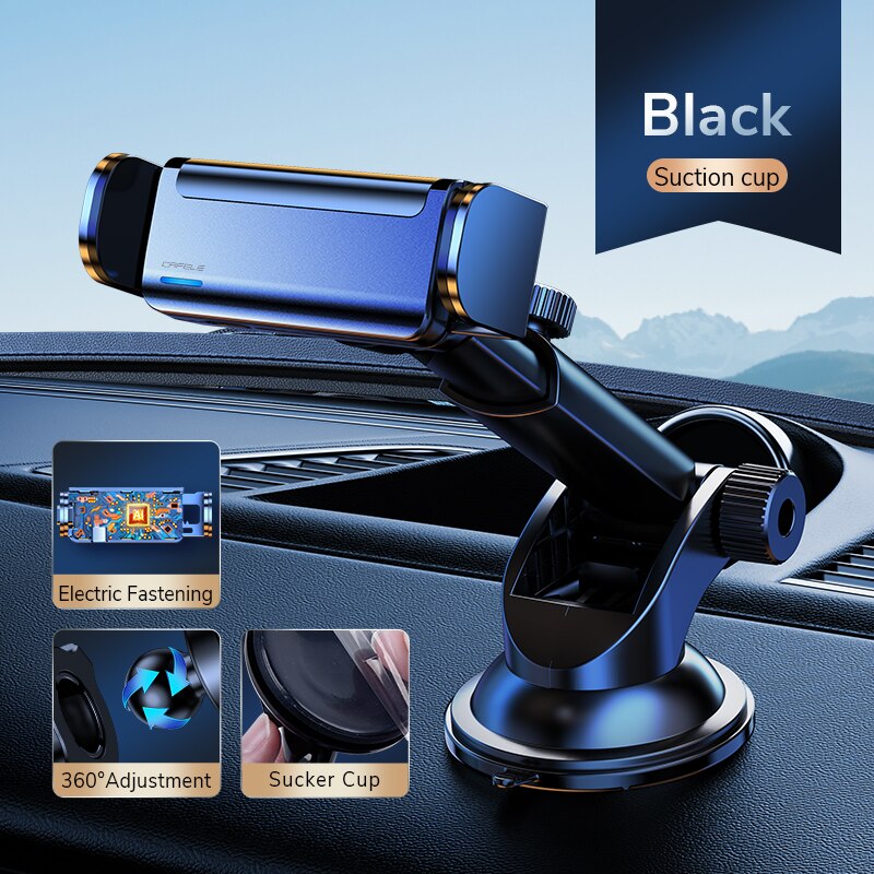 Cafele Automatic Car Phone Holder For Mobile Phone Auto Electric Car Holder Stand For Huawei iPhone Xiaomi Samsung Air Vent Moun