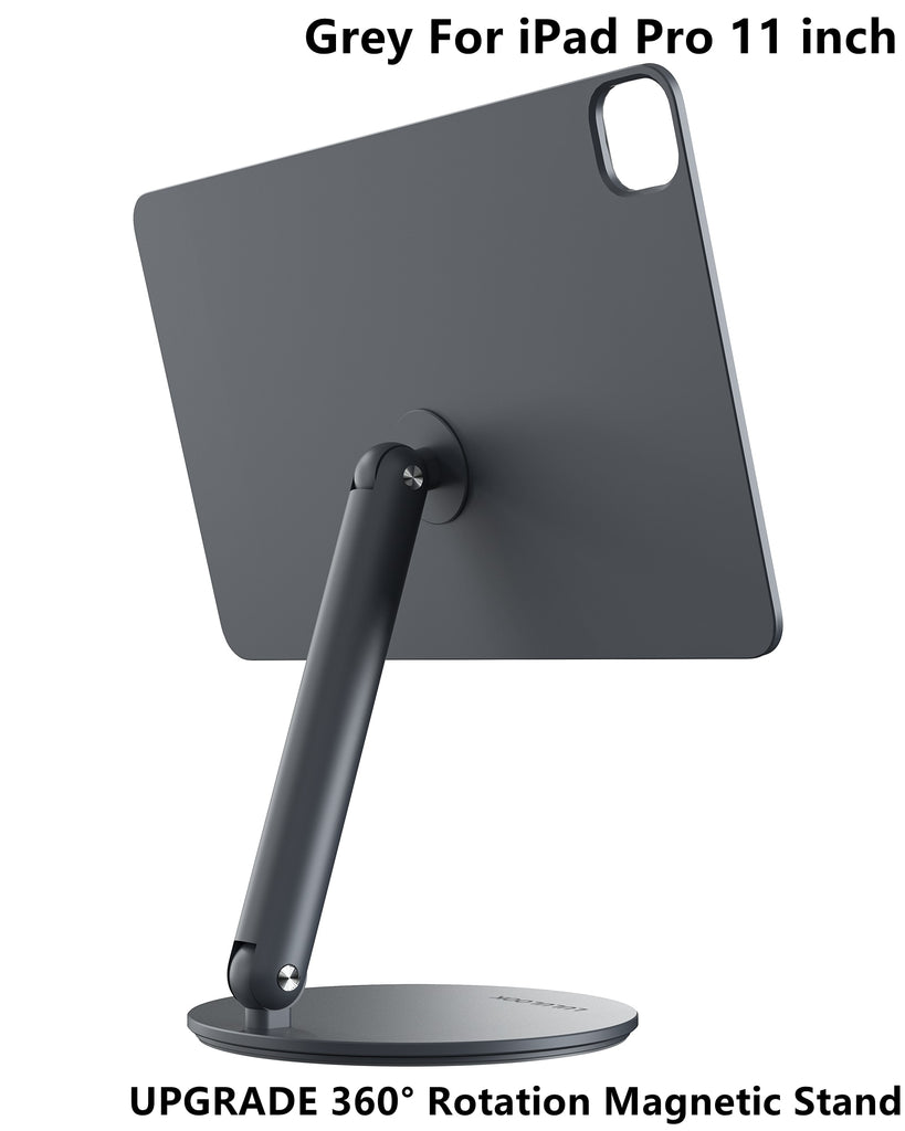 LULULOOK Magnetic Stand For iPad Pro,360° Rotation Base Adjustable Foldable Holder For iPad Pro 12.9/11 iPad Air 5/4th Bracket