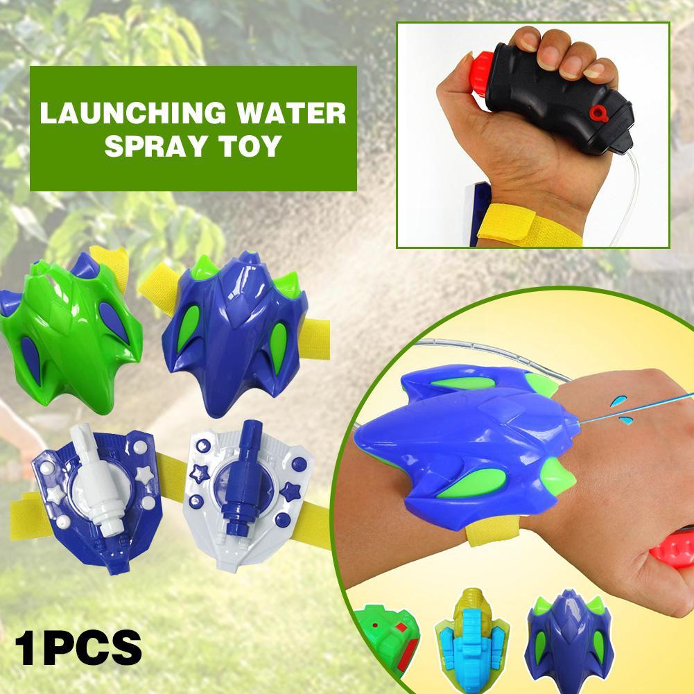 Wrist-style Water Toys Summer Children's Beach Mini Hand-held Water Interaction Parent-child Water Gun Toys F0e5