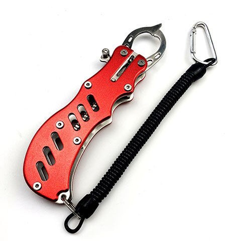 Fishing Gripper Portable aluminium alloy Fish Grip Lip Clamp Grabber Tool Fish Controller Fishing Plier Accessoryer