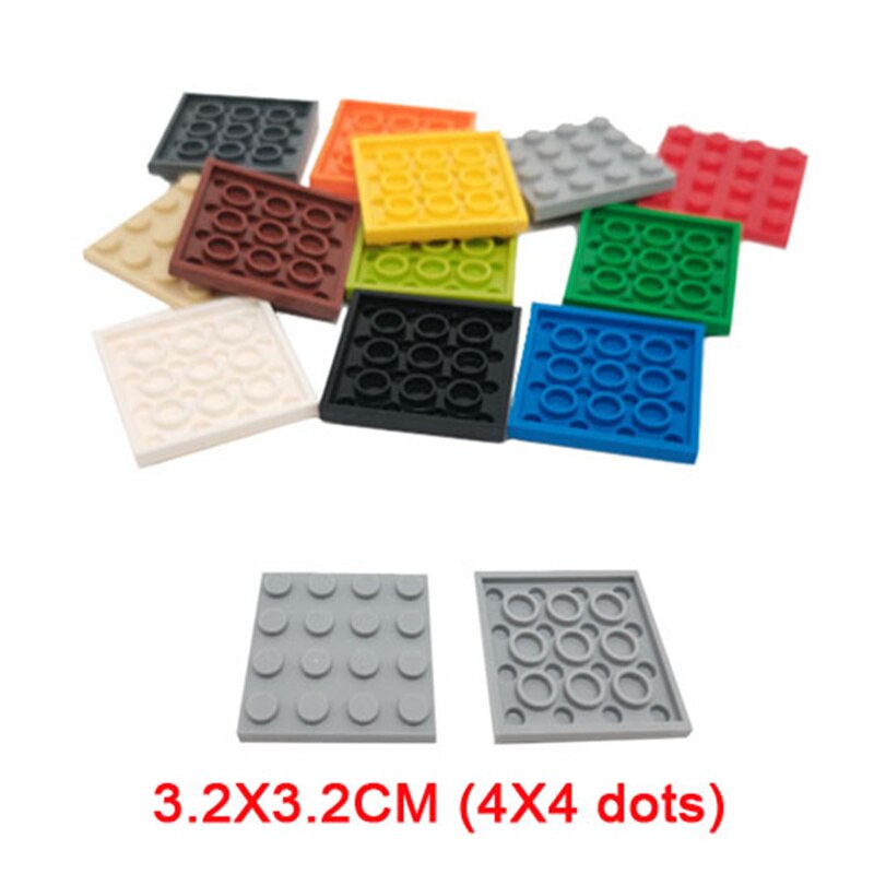 Double-sided Base Plates Plastic Small Bricks Baseplates Compatible classic dimensions Building Blocks Construction Toys 32*32