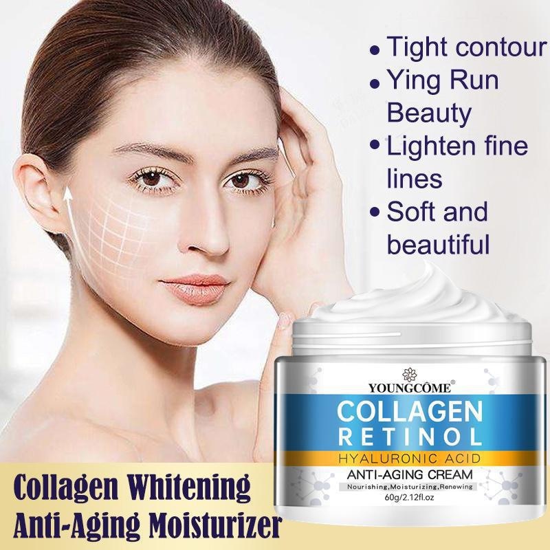 Youngcome Collagen Face Cream Retionl Repairing Moisturizing Nourishing Cream Anti-aging Skin Facial Cream Face Skin Care