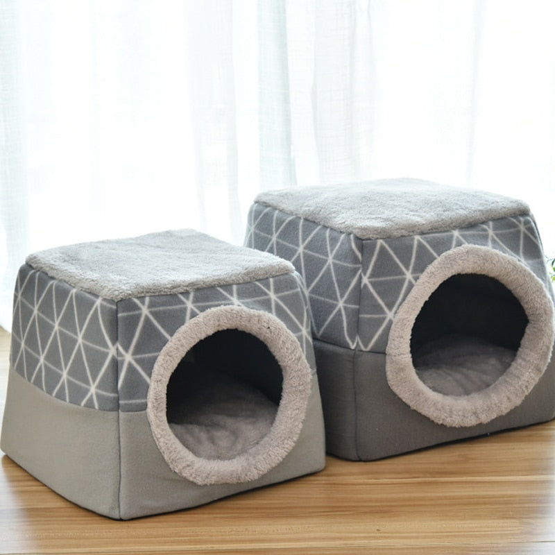 CAWAYI KENNEL Soft Pet House Dog Bed for Dogs Cats Small Animals Products Cama Perro Hondenmand Panier Chien Legowisko Dla Psa