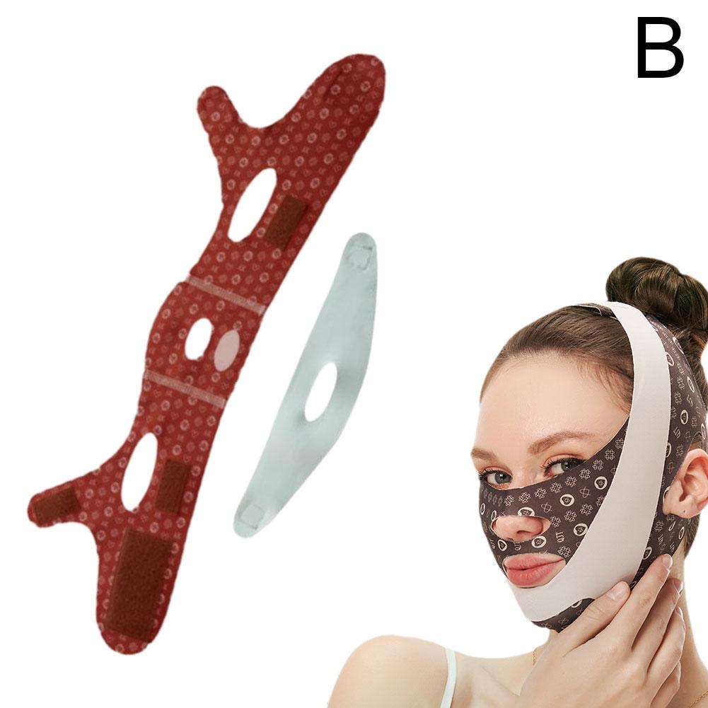 Adjustable V Face Bandage Lift Up Belt Reduce Double Chin Face Sculpting Sleeping Mask Facial Skin Care Tool Face Lifting Tapes