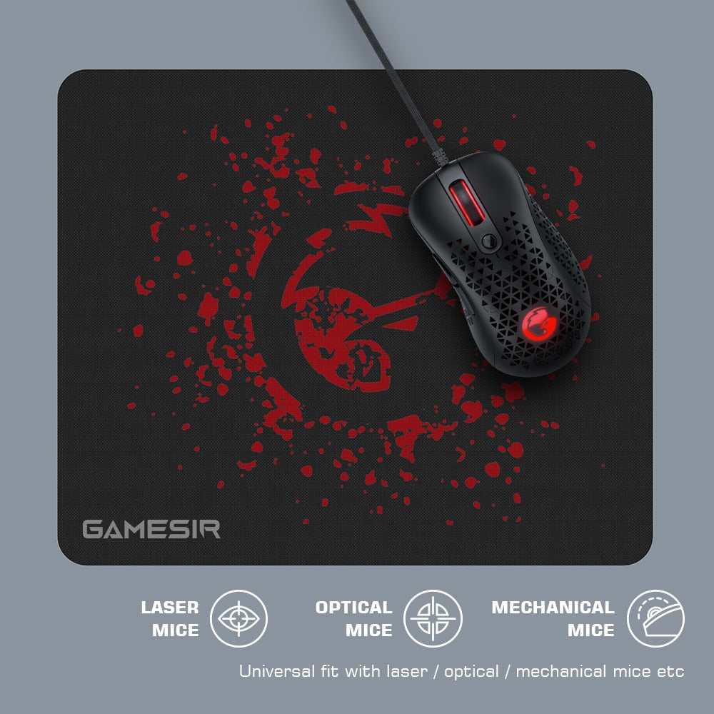 GameSir GM500 Wired Gaming Mouse Super Lightweight PC Mouse with PMW33600 optical sensor 12000 DPI