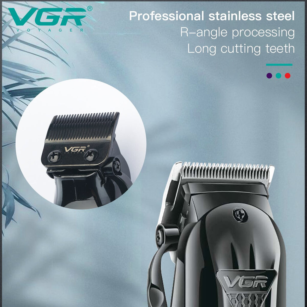 VGR Hair Clipper Professional Hair Cutting Machine Hair Trimmer Adjustable Cordless Rechargeable V 282