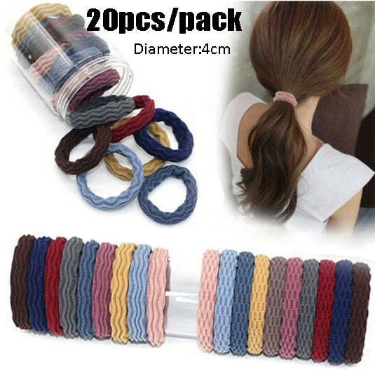 50/100Pcs High Elastic Hair Bands for Women Girls Colorful Hairband Rubber Ties Ponytail Holder Scrunchies Kids Hair Accessories