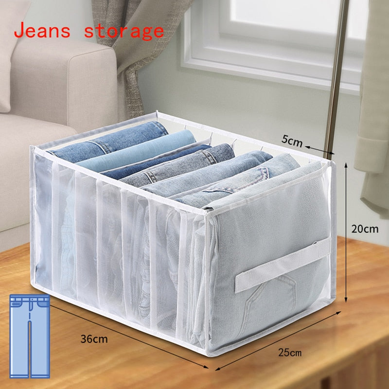 Foldable Drawer Compartment Storage for Socks, Underwear, Bras, Ties, and Baby Clothes with Sock Organizer Drawer Divider