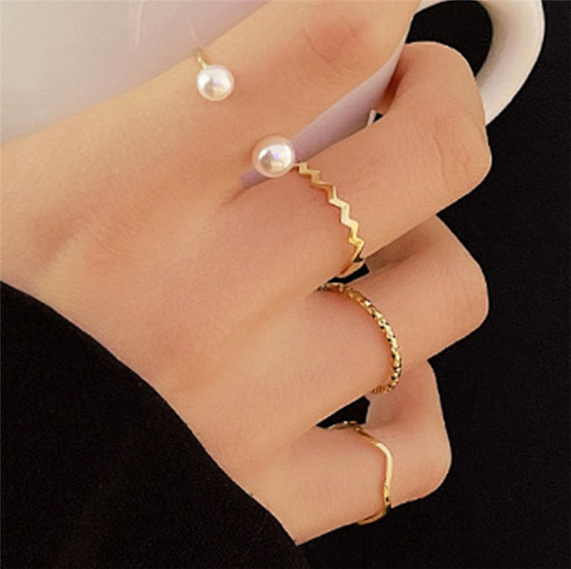 Hip Hop Cross Ring On Finger Chains Adjustable Jewelry Rings for Men Women Gothic anillos Aesthetic Rings 2023 Trend Accessories