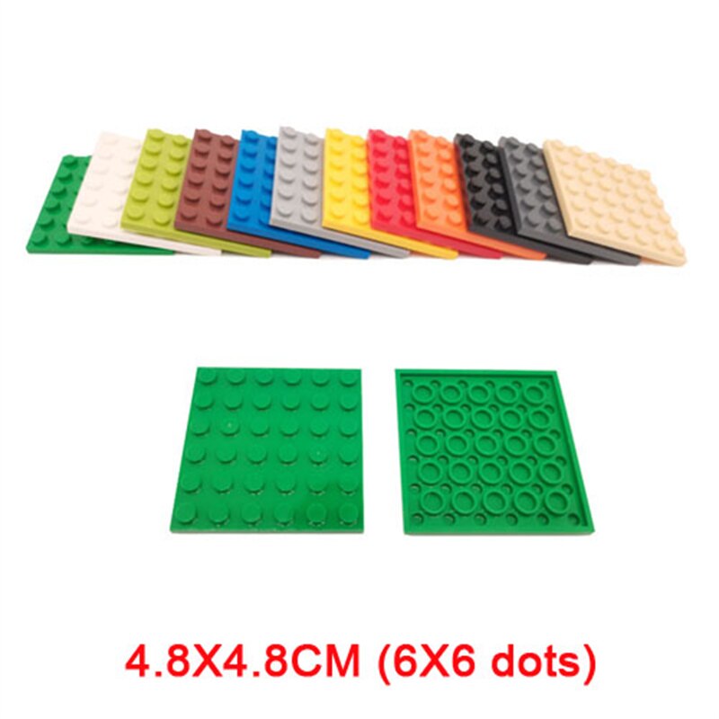 Double-sided Base Plates Plastic Small Bricks Baseplates Compatible classic dimensions Building Blocks Construction Toys 32*32