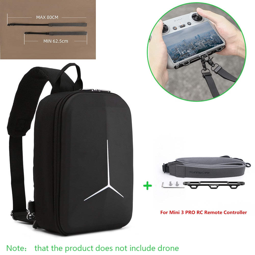 For DJI MINI 3/3 PRO Bag Storage Case Backpack Messenger Chest Bag Portable Fashion Box for Mini 3 Pro Shoulder Bag Accessories